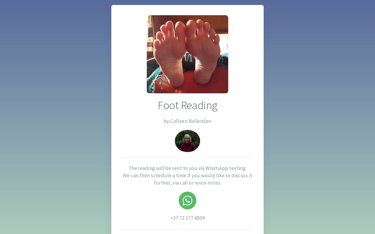 Foot Reading